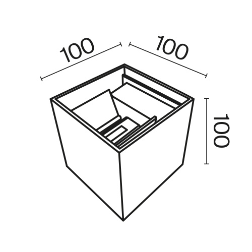Архитектурная подсветка Outdoor O572WL-L6B фото 5