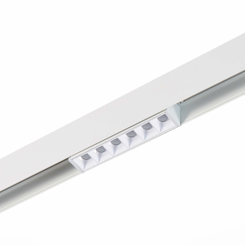 ST361.536.06 Магнитный трековый светильник белый LED 1*6W 3000K 532Lm Ra>80 36° IP20 L115xW22xH44 48 SKYLINE 48 фото 3