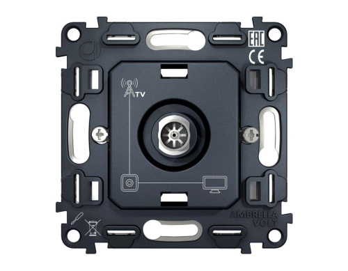 ТВ-розетка AMBRELLA VOLT VM202