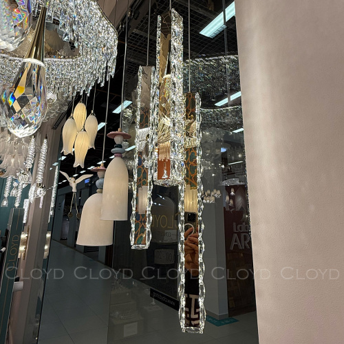 Подвесной светильник Cloyd ELATA P1 / выс. 55 см - золото (арт.11560) фото 3