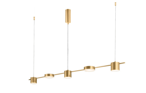 Светильник подвесной Crystal Lux TRISTAN SP5 L1200 GOLD фото 3