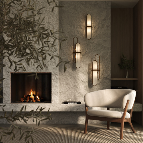 Настенный светильник (бра) Maytoni MOD099WL-02G2 фото 5