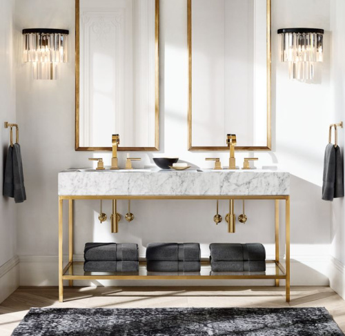 Настенный светильник Odeon 2B black/clear фото 2