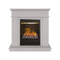 Электрокамин RealFlame Stella Theodor BG латте с очагом Olympic 3D