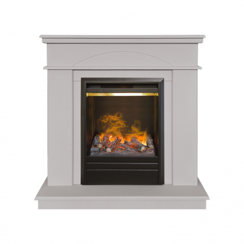 Электрокамин RealFlame Stella Theodor BG латте с очагом Olympic 3D