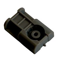 Площадка под стяжку для прямого монтажа STEKKER PMCL3120B 31*20 мм под хомуты черный (100 шт в упаковке)