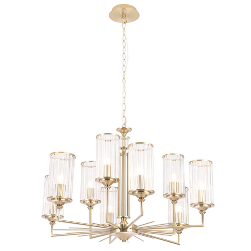 Люстра Crystal Lux GLORIA SP9 BRASS
