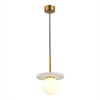 SL1191.353.01 Светильник подвесной ST-Luce Латунь/Латунь, Белый G9 LED 1*5W 4000K NEBULA