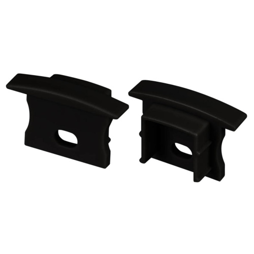 Заглушка Arlight 2 шт. LINE-2315-F с отверстием BLACK 044280 Заглушка Arlight 2 шт. LINE-2315-F с отверстием BLACK 044280