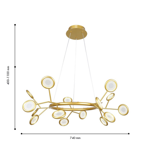 Подвесная люстра F-Promo Mugs 4253-15P фото 4