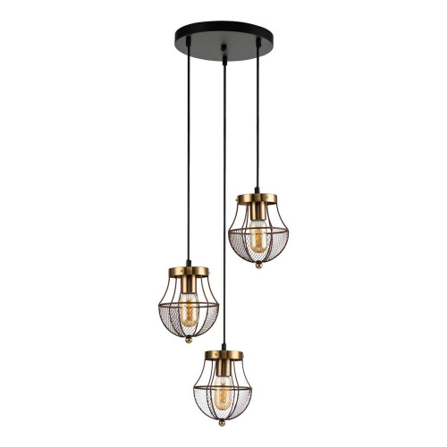 Подвесная люстра Indigo Pallo 10011/3P Gold V000189 фото 4