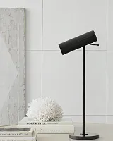 Черная настольная лампа "Ллойд"