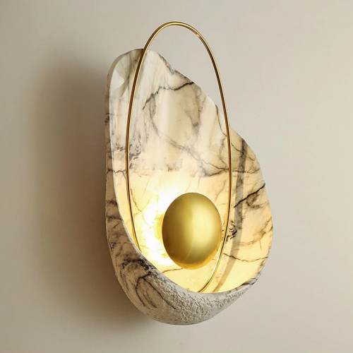 Настенный светильник Pearl white фото 4