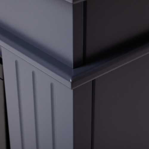 Каминокомплект ONTARIO/ЛЕОНАРДО Графит с очагом Электроочаг JOKER/ДЖАСПЕР 45 фото 6