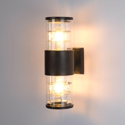 Уличный настенный светильник Arte Lamp Tokyo A5315AL-2BK фото 2