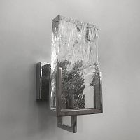 Бра Cloyd MINERAL W1 / выс. 30 см - хрусталь - хром (арт.20152)