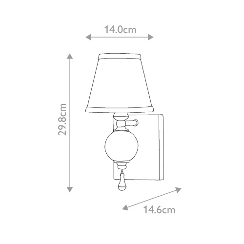 Бра Feiss, Арт. FE-ARGENTO1 фото 6