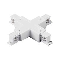 Соединение крестовое с подводом питания к треку 5040xx-(F)/(R) Quattro Lightstar 504146-FR