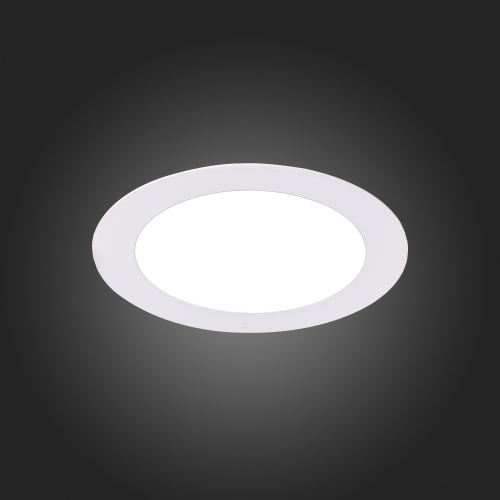 ST210.548.08 Св-к встр. Белый LED 1*8W 4000K 640Lm Ra80 110° IP20 D120xH30 220-240V Встраиваемые светильники фото 9