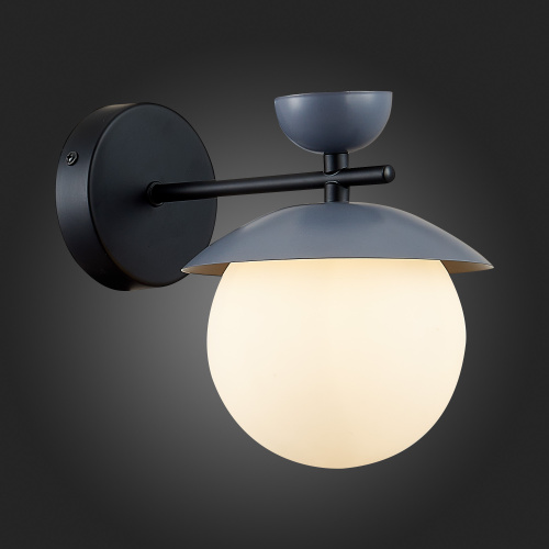 SLE220201-01 Светильник настенный Черный, Серый/Белый G9 1*5W GENOVA фото 7