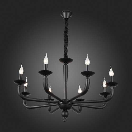 SL1114.403.08 Люстра подвесная ST-Luce Черный E14 8*40W FORTEZA фото 6