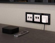 Лицевая панель AMBRELLA VOLT ALFA AP2158