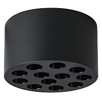 Светильник потолочный 9W 750LM 4000K, черный Guarda Lightstar 080947