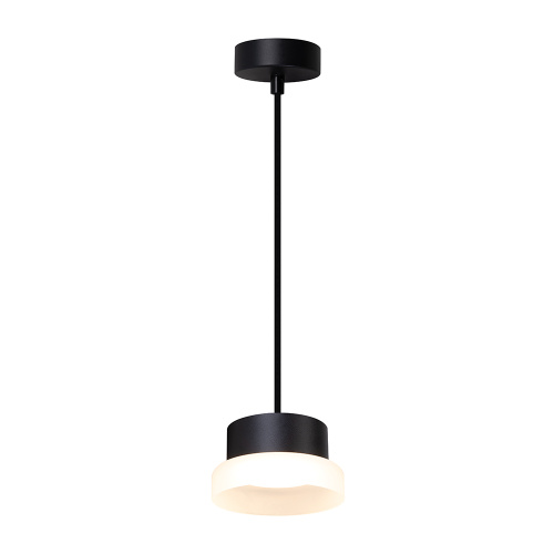 Светильник потолочный Feron Barrel HL4608 OPAL levitation 12W, 230V, GX53, черный, на подвесе 1,7 м фото 3