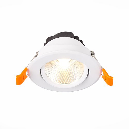 ST211.548.08.36 Св-к встр. Белый LED 1*8W 4000K 640Lm Ra80 36° IP20 D86xH50 220-240V Встраиваемые светильники фото 4