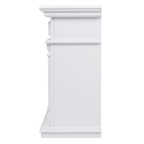 Каминокомплект ISLANDIA/СКАНДИ Белый дуб с очагом Электроочаг CASSETTE/КАССЕТА 1000 фото 6