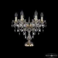 Настольная лампа хрустальная 1415L/6/141-39 G