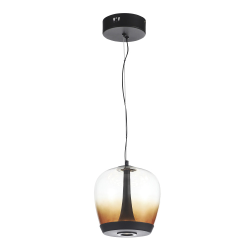SL6014.413.01 Светильник подвесной ST-Luce Черный/Коричневый, Черный LED 1*17W 3000K RIPPLE фото 3