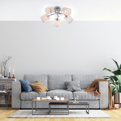 Потолочный светильник Escada 1106/5PL E27*40W Chrome фото 5