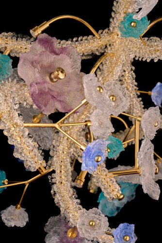 Люстра подвесная Sauvage FL1095-20P фото 3