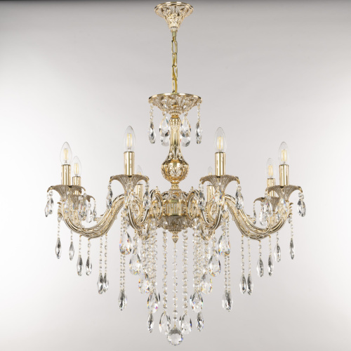 Люстра с хрустальными подвесками AL79101/8/250 B GW Bohemia Ivele Crystal (Богемия Ивеле Кристалл) фото 8