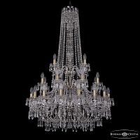 Люстра хрустальная 1403/16+8+4/300/h-130/3d Pa Bohemia Ivele Crystal (Богемия Ивеле Кристалл)