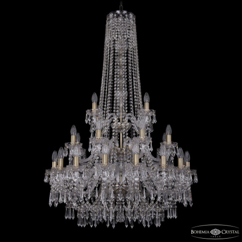 Люстра хрустальная 1403/16+8+4/300/h-130/3d Pa Bohemia Ivele Crystal (Богемия Ивеле Кристалл)