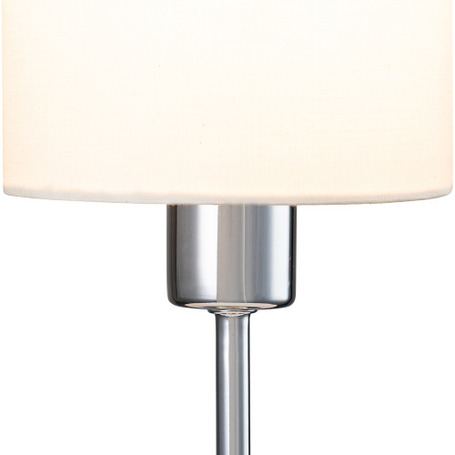 Настольный светильник Escada 1109/1 E14*40W Chrome/Beige фото 5