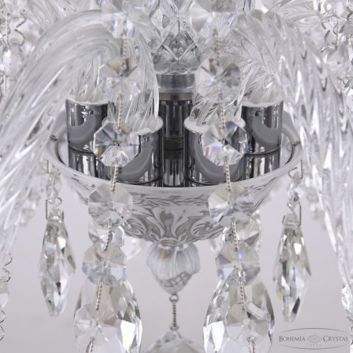 Люстра с хрустальными подвесками AL16302/6/160 WMN Bohemia Ivele Crystal (Богемия Ивеле Кристалл) фото 4
