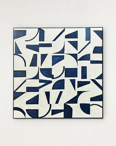 Картина в чёрной раме "Мейз"