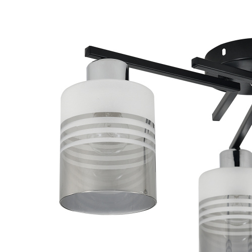 Потолочный светильник Escada 1132/3P E27*60W Black/Chrome фото 4