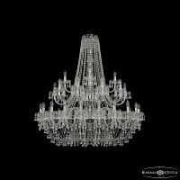 Люстра хрустальная 1410/20+10+5/400/2d Ni V0300 Bohemia Ivele Crystal (Богемия Ивеле Кристалл)