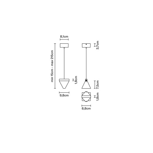 Подвесной светильник F41A0111 фото 3
