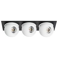 Комплект из светильника и рамки Lightstar Intero Ball (217537+217064+217064+217064) i537646464