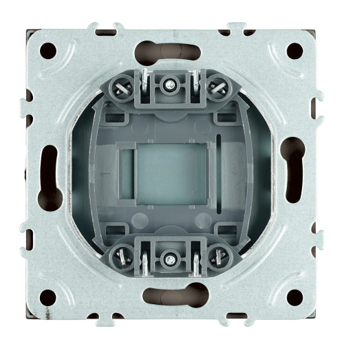 Заглушка (механизм), STEKKER, серия Эмили, RST00-5116-09, антрацит, soft touch фото 6