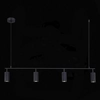 SL1213.403.04 Светильник подвесной ST-Luce Черный/Черный GU10 4*5W 4000K KENDO