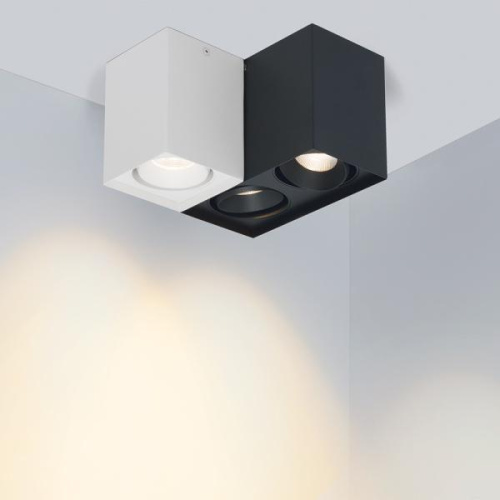 Потолочный светодиодный светильник Arlight SP-Cubus-S100x100WH-11W Day White 40deg 023078(1) фото 4