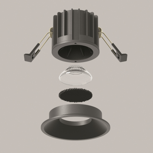 Встраиваемый светильник Technical DL058-12W3K-B фото 3