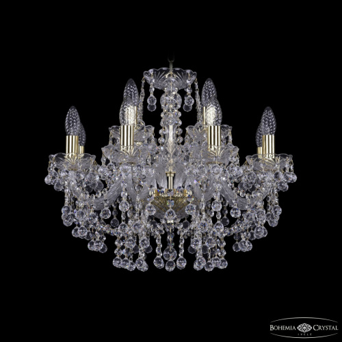 Люстра хрустальная 1409/8+4/195 G