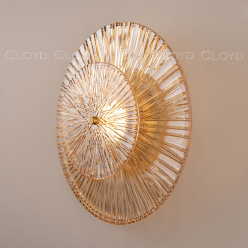 Бра Cloyd HELION-D W1 / Ø35 см - латунь (арт.20308) фото 3